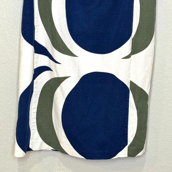 Anthropologie Tabitha Dress Size 6 Ivory Mod Circle Sleeveless Sheath - Picture 4 of 8